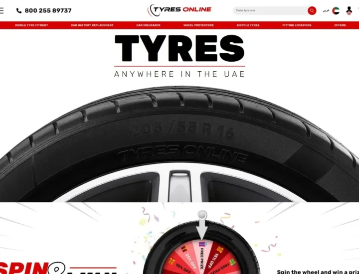 TyresOnline Web Store Development Service by Klever Tech Solutions